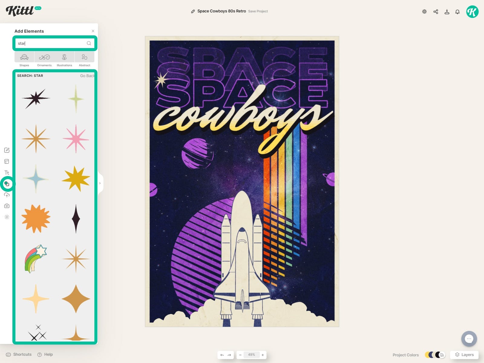 Wrap Up With Texture for your ’80s Retro Poster Design