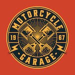 Motorcycle Garage Piston 