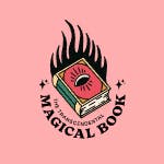 Magical book label
