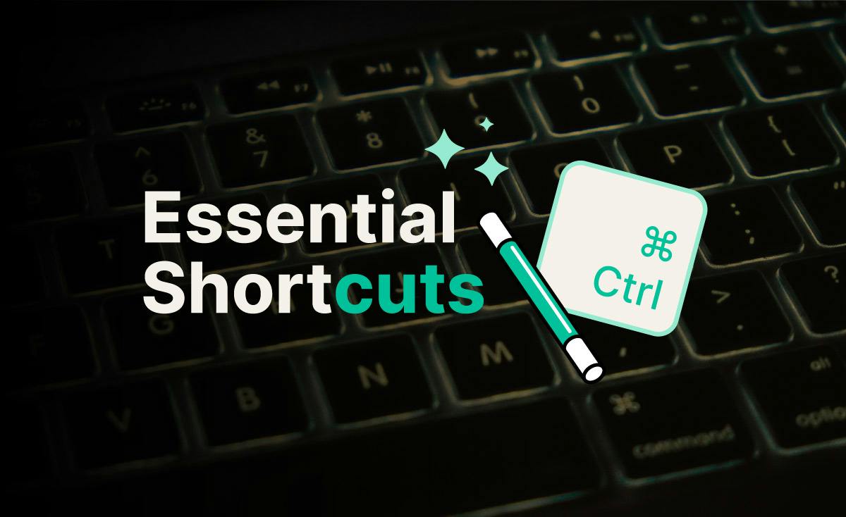 20+ Essential Keyboard Shortcuts in Kittl