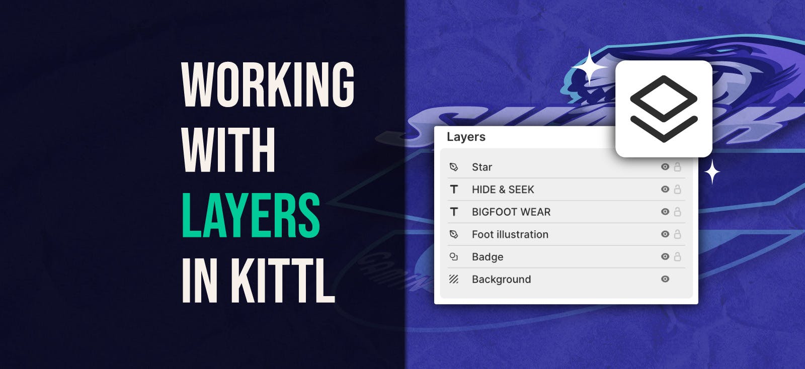 Use The Layers System In Kittl