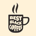 Black cup coffee